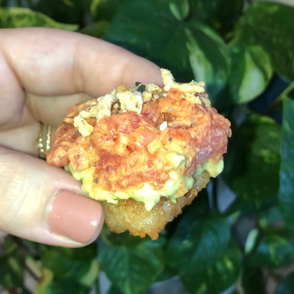 Crispy Sushi Bites