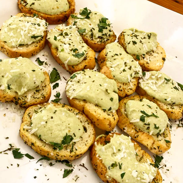 Artichoke Garlic Toast