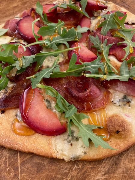 Plum & Pancetta Flatbread