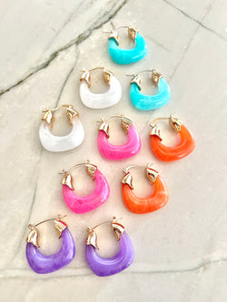 Mimi Marble Hoops