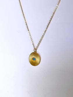 Turquoise Ray Necklace