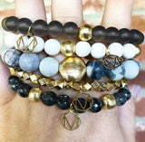 Gold Hexagon Bracelet