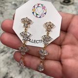 Cluster Sparkle Earrings