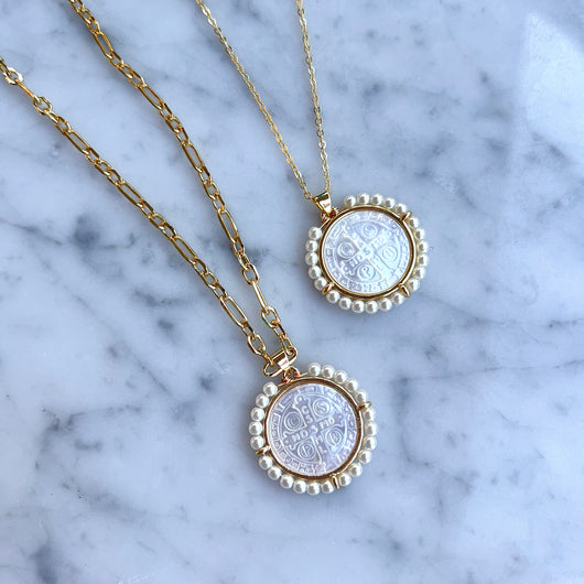 Pearl St. Benedict Necklace