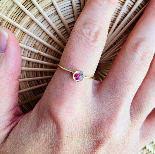 Petal Press Ring