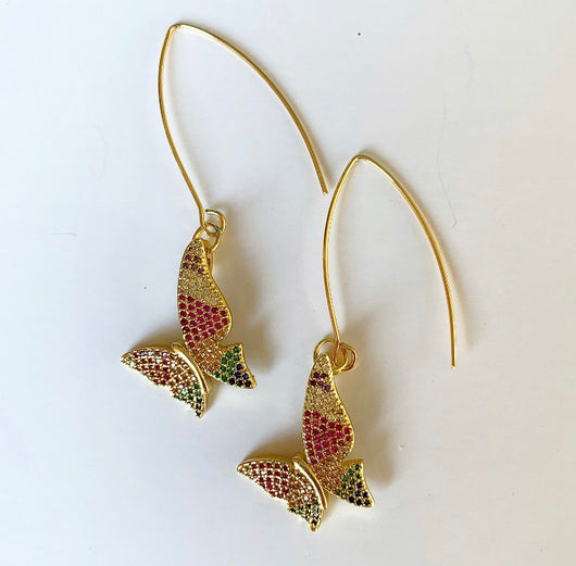 Monarch Rainbow Earrings